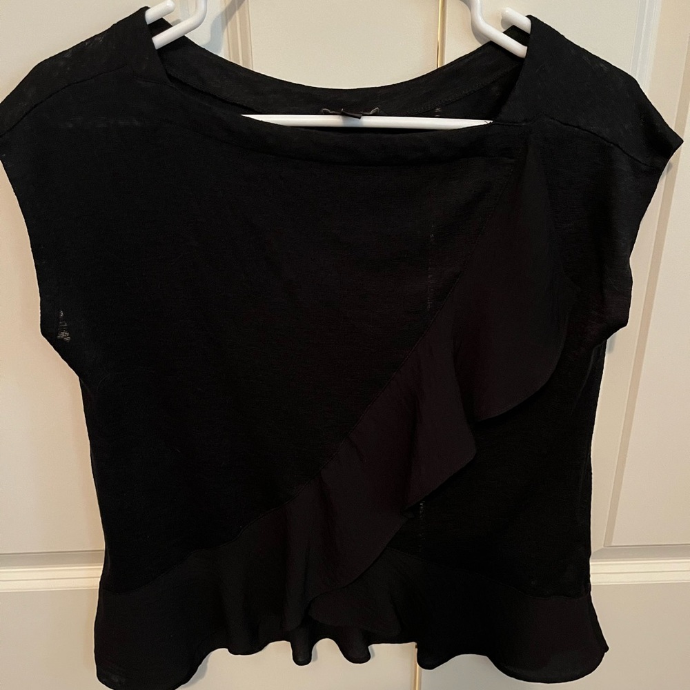 Elegant Black Women's Top